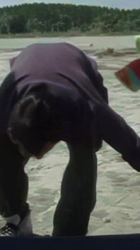 Beach Gangbang with My Boyfriend's Friends