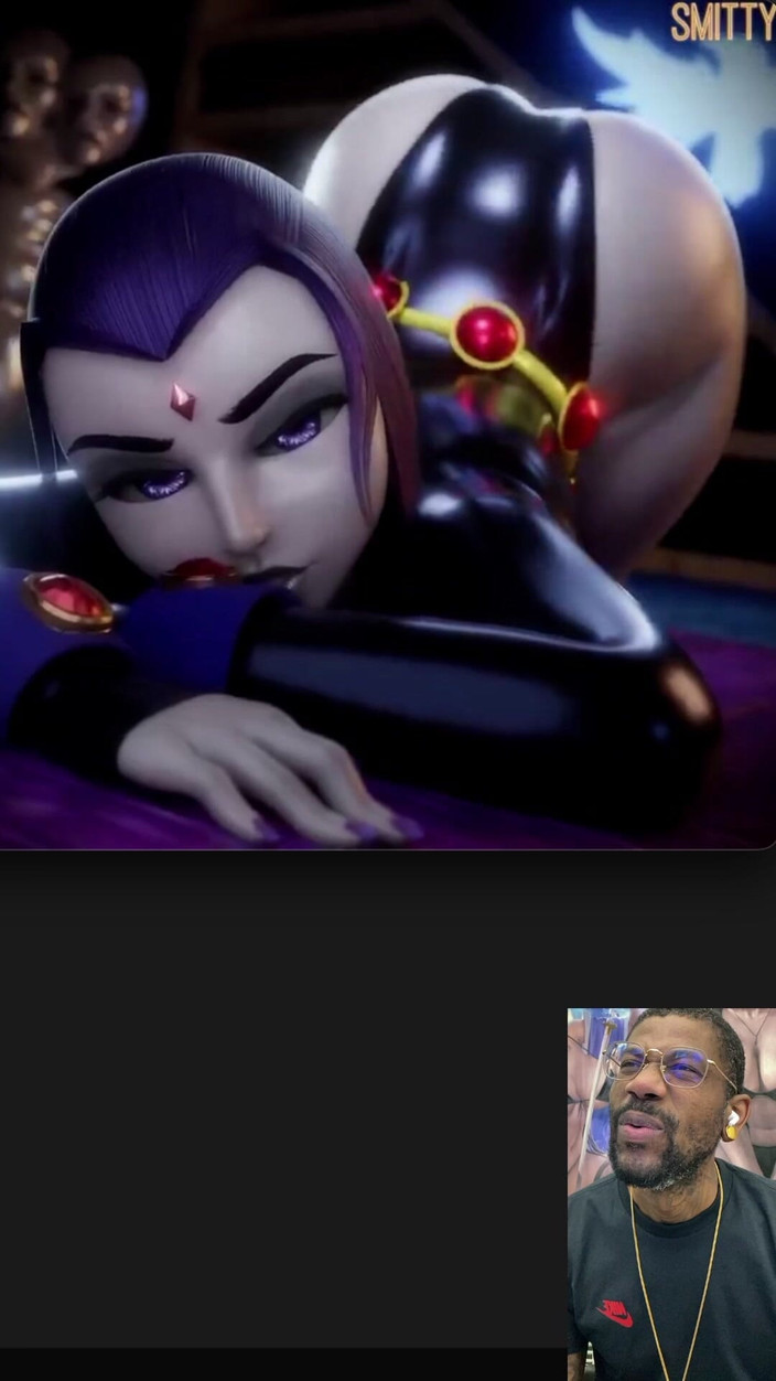 Good news media: レイヴンのチンポからかいダンスはセクシーなお尻ファック