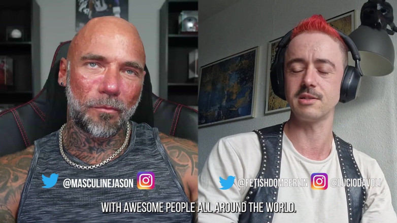 Raw and Uncensored with Masculine Jason: Porn Star Confessions - Lucio Davoli - Fetish Dom Berlin (episode 101)
