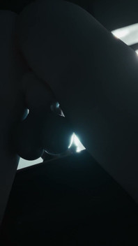 Ciris nachtspaß - futanari sperma auf rothaarige Triss Portrait 3D Animation