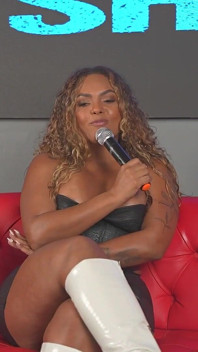 Carla Morelli Big Ass Ebony Takes Two Huge Cocks in Juan Bustos Show