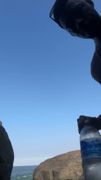 Exhibitionism on the Beach 10 Inches Dick BBC