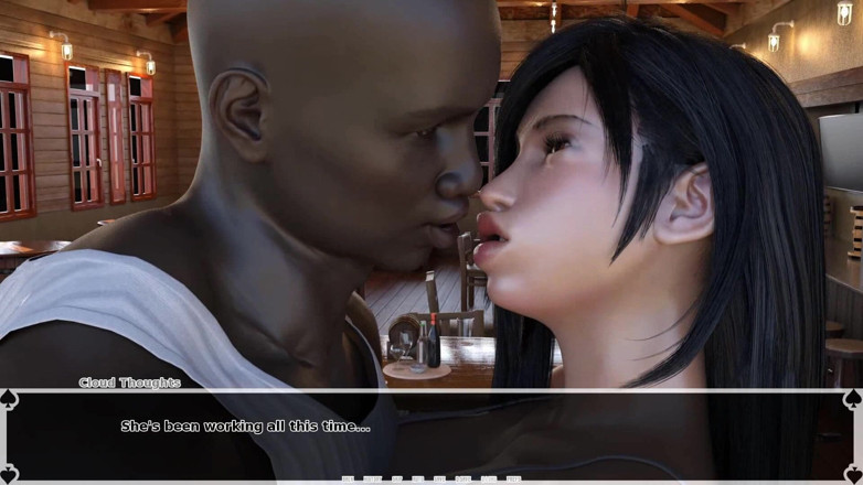 Dirty GamesXxX: Tifa's Dark Heaven: Unfaithful Asian Sucking BBC Got Covered in...