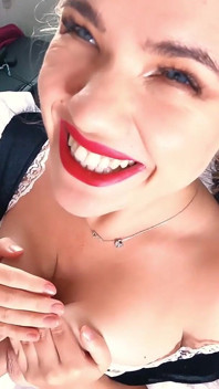 Oktoberfest blowjob und gesichtsfick