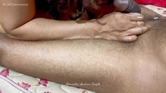 Pasangan Romantis India - jilat es krim di penis - sepong kontol terpanas
