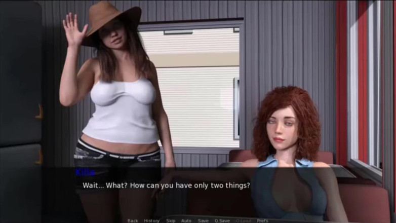 Visual Novels: Pinheiro cai parte 2