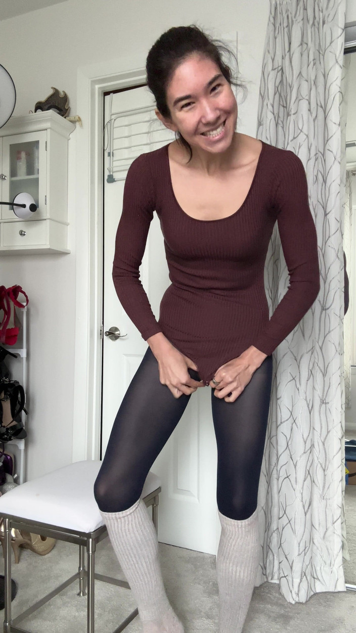 Ms_Emmy_Lynn: Strój rajstopy body nylonowe rajstopy