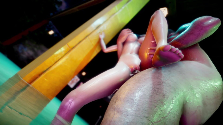 ExplicitXXX3D: La chatte crémeuse dégoulinante d’une fille mince se fait baiser...