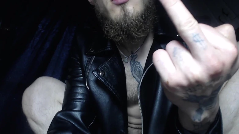 Hunky time: Leather Daddy Dom
