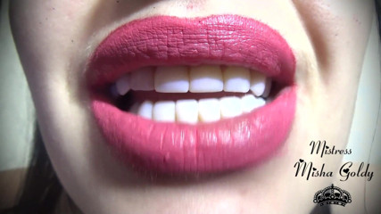 Goddess Misha Goldy: ストロベリーピンクリップ JOI