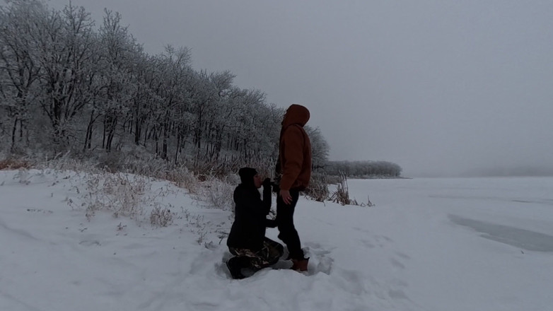 Mya Lane: Prinsă de 3 ori futându-se afară