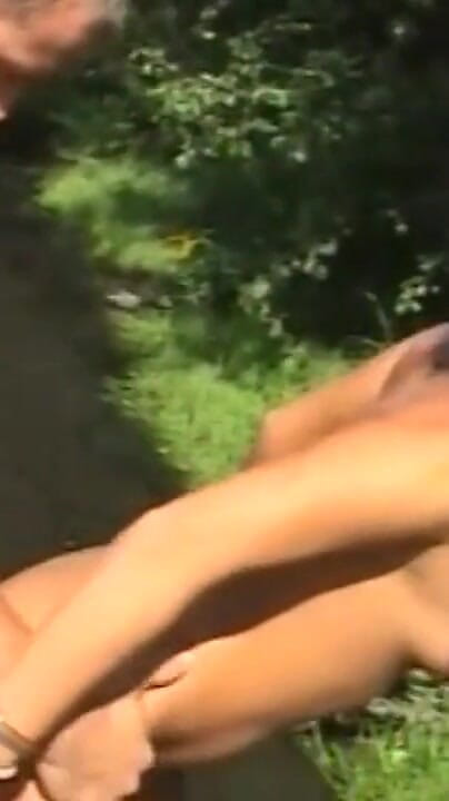 Young Brunette Girl, Perfect Body, Hot, Fucks with Her Boyfriend on the Riverbank (Muschi movie official)