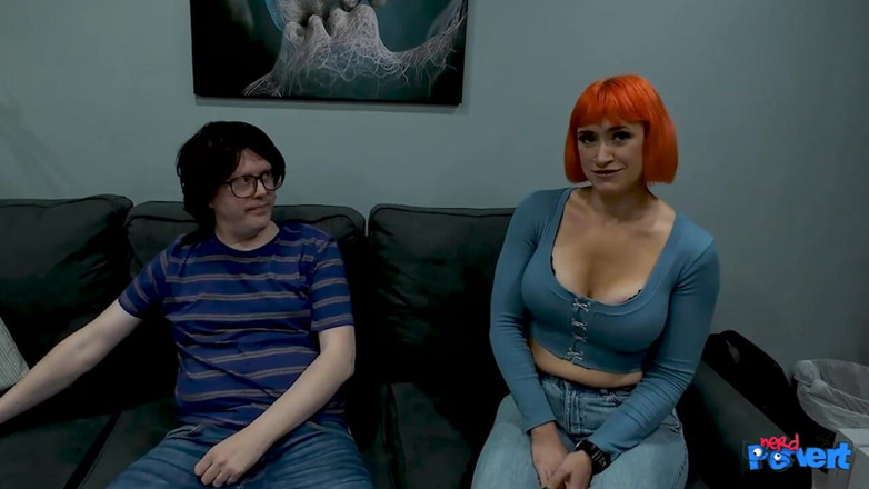 Nerd Pervert: Lolla Rae - roodharige slokker