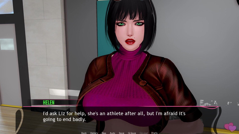 3D Cartoon Porn: Murmur 3 - Adam își masează sânii profesoarei Helen