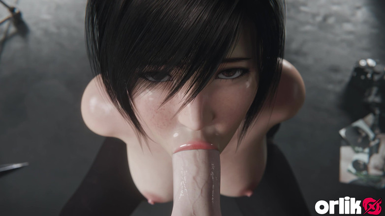 Orlikx: Yuffie ไฟนอล แฟนตาซี 7 บริการอมควยแก้ผ้าอย่างสมบูรณ์ - แอนิเมชั่น 3 มิติเปียกและเลอะเทอะ 4K