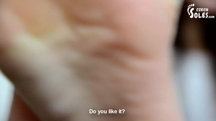 Czech Soles - foot fetish content: Bratty flicka och fotdyrkan, POV