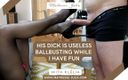 Mistress Julia: 彼のペニスは役に立たない。Ballbusting While I Have Fun