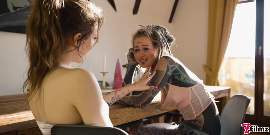 Z-Filmz: Tatuaggi lesbiche anale estremo - anuskatzz squirt dappertutto eden ivy - giocattoli,...