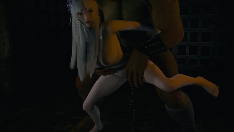 Why fuck so hard: 3D Cute Elf Babe Naked Got Fucked so Hard by...
