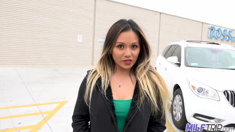 MILF Trip: Asian milf Lana Violet stays horny all day long