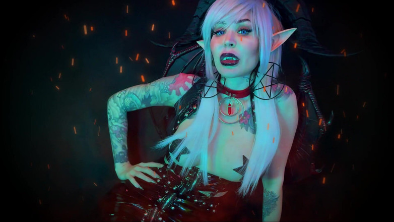 Baal Eldritch: Antrenament la toaletă în iad cu Demoness Baal - Castitate, Ediția pișat