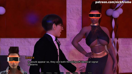 Visual Novels: SexBot 81 - ngentot dua gemini sekaligus di pesta