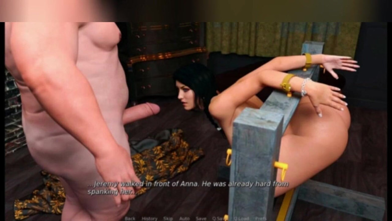 3DXXXTEEN2 Cartoon: 안나는 순종적으로 그녀의 욕망에 순종합니다. 3D 포르노 만화 섹스