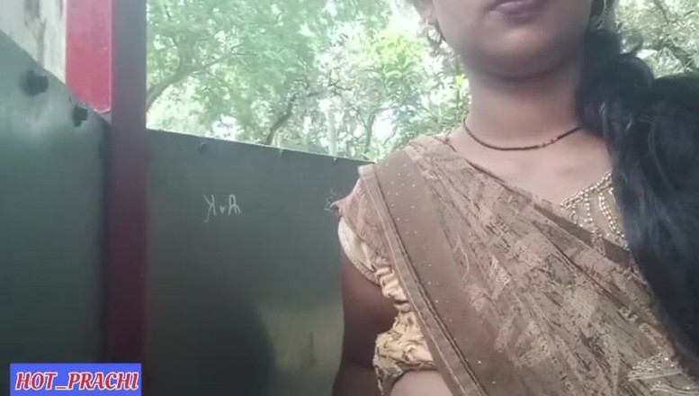 Hot prachi: Dorf schönes bhabhi, enge muschi im freien im wald, sexvideo,...