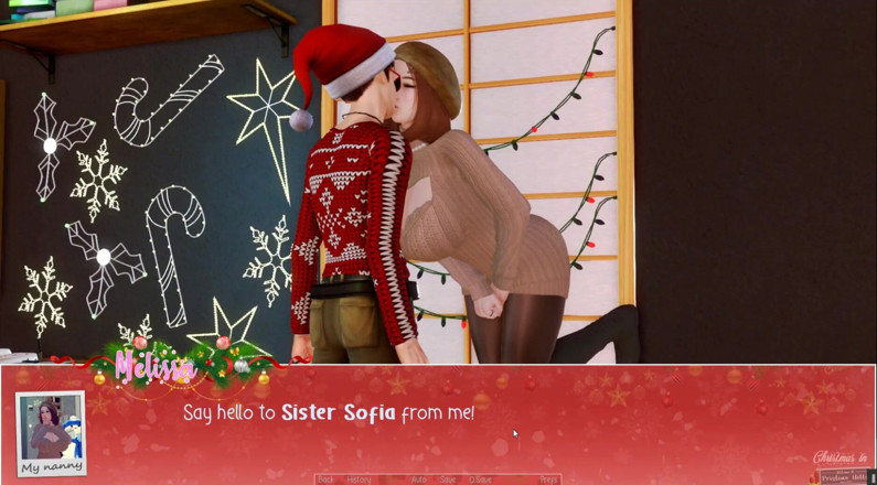 Cumming Gaming: Navidad ilimitada [Xmas hentai pornplay] Ep.14 la sexy vieja monja nos...