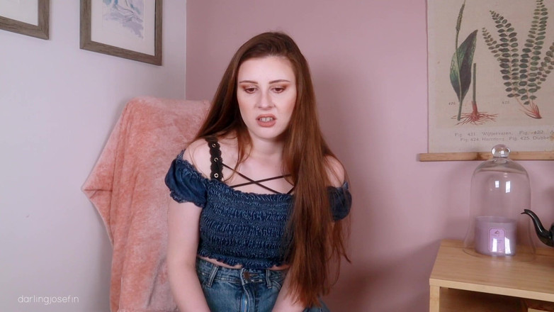 Darling Josefin: Cumslut in Training! Barely Legal College Girl Begging for Cum