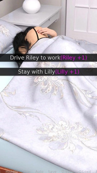 Erotica 6 - Ren Shares Bed with Riley and Lilly and Sees Riley’s Cute Boobs