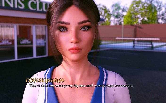 LoveSkySan69Real: Být Dik 0.4.0 část 46 Jill tenisová dobrota hratelnost od Loveskysan69