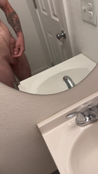 Masturbation of My Big Cock