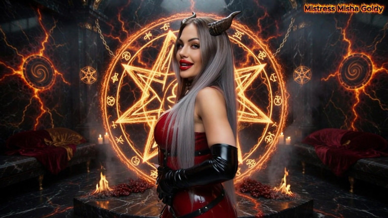 Goddess Misha Goldy: Benvenuti nell'inferno dove non ti fermi mai