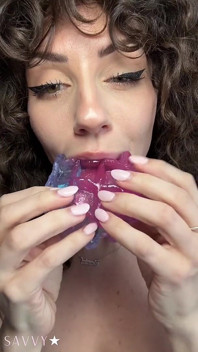 Waffles Asmr Mouth Sounds Tingles Spit Sounds Fetish