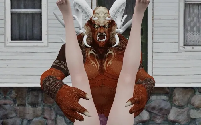 John silva: Red Monster Hardcore Fucking with Big Dick
