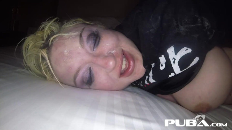 PUBA: Gorgeous big tittied blonde takes a BBC anally