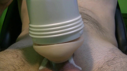 Cosplay Lights: Hot guy cums twice using fleshlight!