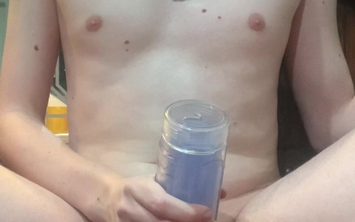 Brashen: Redhead Ashen Cums Deep in Fleshlight