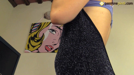 Foot Fetish HD: Pengendali papan suis Antonella
