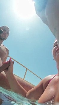 Blow Bang for Ava on Rooftop Jacuzzy. 296