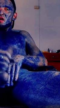 Blueman đến và xuất tinh