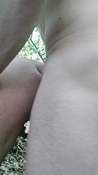 Outdoor Fuck with Black-haired Girl
