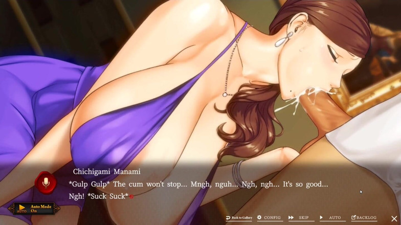 NSFWOtaku: Hentai Game - Professional Deepthroat Performance - Gigantyczna milf dewocjonalna usługa ustna -...