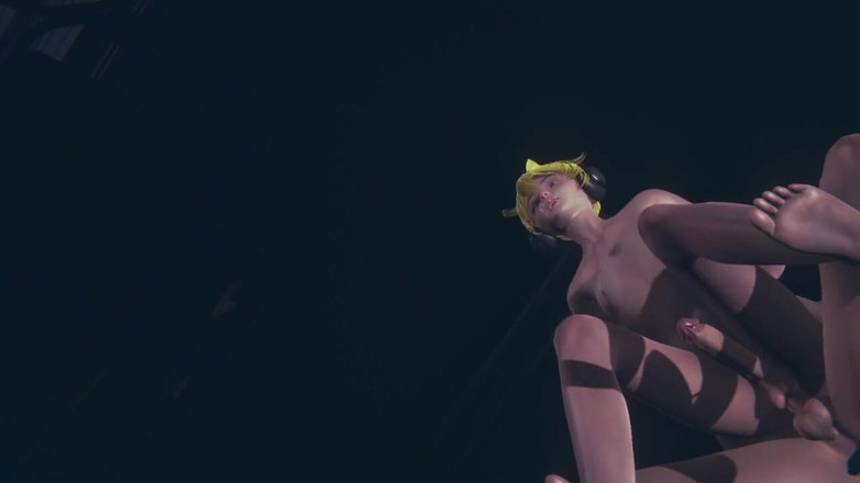 Yaoitube: Vocaloid Yaoi Femboy - Len Ridding a Dick ve třídě