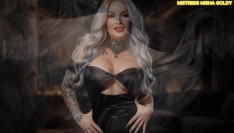 Goddess Misha Goldy: Pegged &amp; Melted