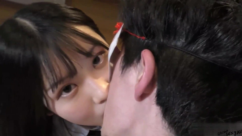 Asian happy ending: Threesome Beauties and Uniforms