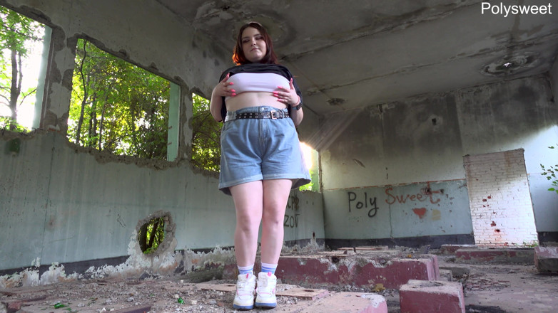 Poly sweet: Dancing Among the Ruins and Masturbating with a Vibrator Naked