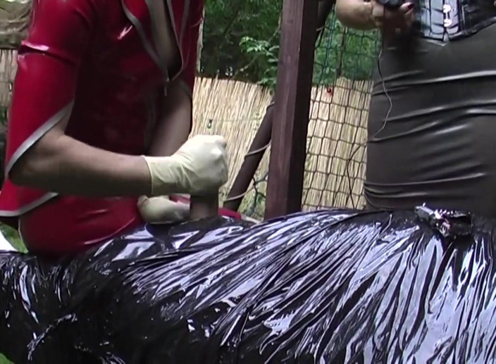 Carmen Rivera Entertainment: Duct Taped Slave Facesitted During Hard CBT