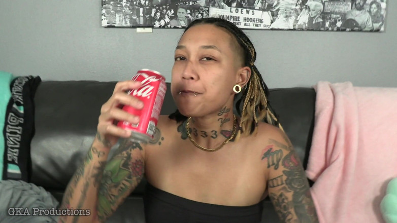 Ginary's Kinky Productions: Remy Mouth Tease Tiny Cracker Crumbs and Commands